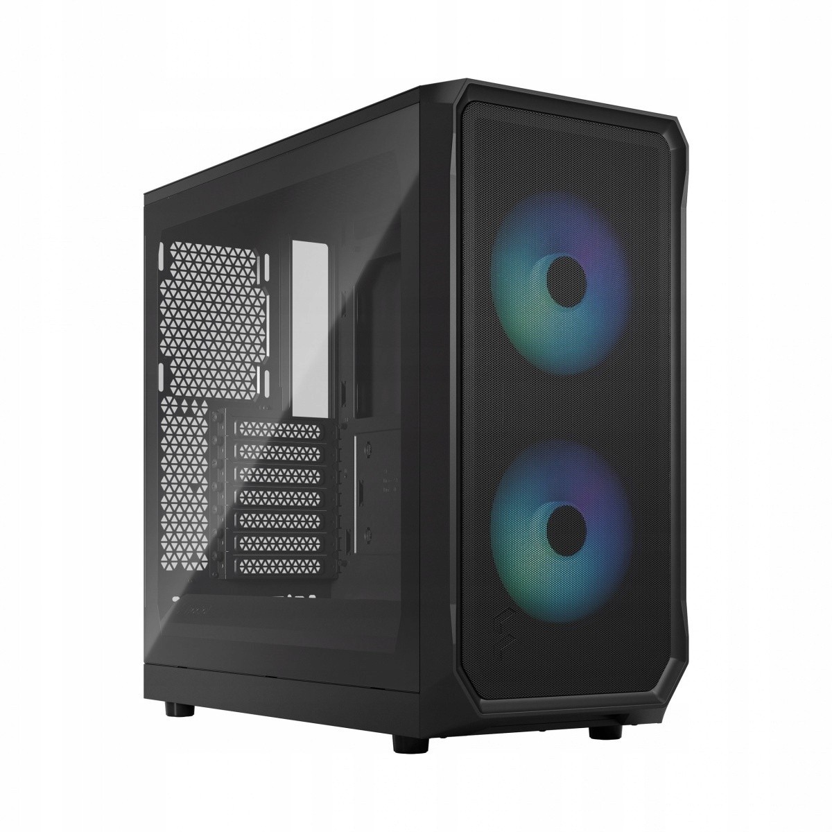 Skrinka Fractal Design Focus 2 RGB TG Midi Tower, biela